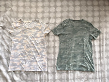 Lote 2 camisetas camufladas verde cinza gola redonda Gap Favorite tamanho P comprar usado  Enviando para Brazil