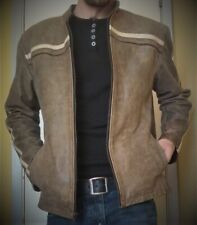 Leather biker jacket for sale  MILTON KEYNES