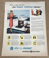 Usado, General Electric Range Print Ad 1954 vintage anos 50 arte retrô decoração forno de cozinha comprar usado  Enviando para Brazil