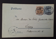 Ganzsache postkarte deutsches gebraucht kaufen  Waltershausen