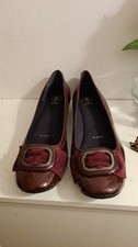 Women clarks red for sale  SUTTON