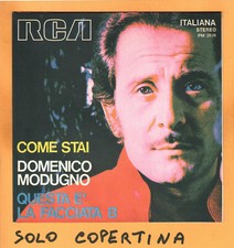 Solo copertina domenico usato  Bari