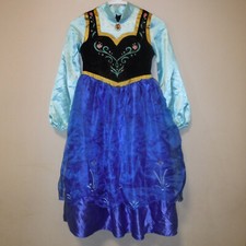 Vestido fantasia de Halloween Frozen Anna Disney Store meninas tamanho 9-10, usado comprar usado  Enviando para Brazil