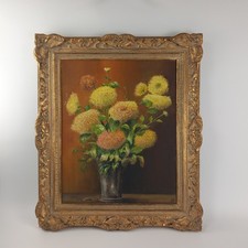Vintage framed floral for sale  CHICHESTER