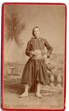 Cdv photo zouave d'occasion  Expédié en Belgium