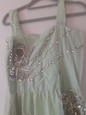 Abendkleid sari stoff gebraucht kaufen  Fruerlund,-Engelsby, Tastrup