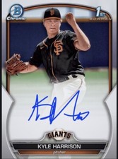 2023 Topps Bowman Auto Prospect Signature KYLE HARRISON Digital comprar usado  Enviando para Brazil