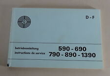 Operating instructions manual d'occasion  Expédié en Belgium