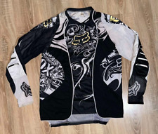 Blusa Fox Racing Masculina Moto Cross Sports Logotipo Vintage Retrô Tamanho Pequeno, usado comprar usado  Enviando para Brazil