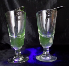Verres soufflés absinthe d'occasion  Castres