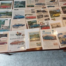 ENORME Lote de Anúncios de Carro Vintage   comprar usado  Enviando para Brazil