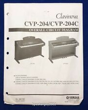 Diagrama de circuito de piano digital Yamaha Clavinova / CVP-204 204C comprar usado  Enviando para Brazil