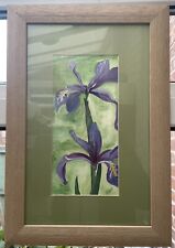 Purple iris original for sale  HORNCASTLE