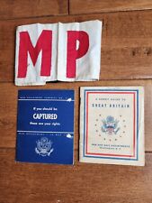 Military paper ephemera for sale  La Crosse