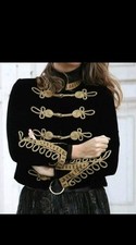 Zara crop military for sale  BOLTON