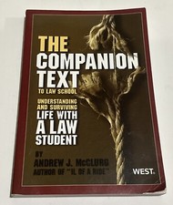 Companion text law for sale  Fort Lauderdale