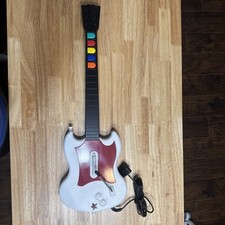 Controle PS2 Guitar Hero Red Octane SG com fio branco/vermelho 95077.805 comprar usado  Enviando para Brazil