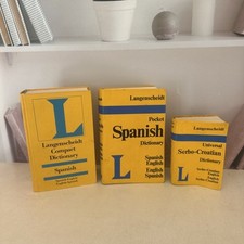 Lot Of 3 Book Serbs-Croatian  Spanish Dictionaries comprar usado Lot Of 3 Book Serbs-Croatian  Spanish Dictionaries comprar usado  Enviando para Brazil