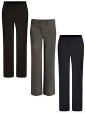 GIRLS SCHOOL TROUSERS UNIFORM HIPSTER TROUSER 3 COLOURS MOCK FLY FASHION #HADLEY comprar usado  Enviando para Brazil