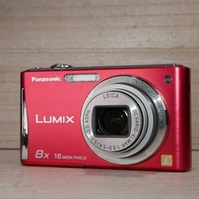 Usado, Câmera digital Panasonic Lumix DMC-FH27 vermelha *TIRA FOTOS PONTO PRETO VISÍVEL COMO ESTÁ comprar usado  Enviando para Brazil