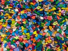 Lote de 200 azulejos Lego redondos sortidos 1 x 1 quarto: cores misturadas: 1x1, 25269 azulejos comprar usado  Enviando para Brazil