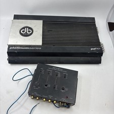 Usado, DB Drive Platinum Series PA475 Amplificador Estéreo SEM FUSÍVEIS com Optimis Crossover comprar usado  Enviando para Brazil