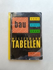 Westermann bau tabellen gebraucht kaufen Westermann bau tabellen gebraucht kaufen  Rendsburg