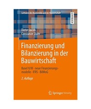 Finanzierung bilanzierung bauw gebraucht kaufen  Trebbin