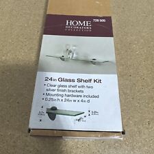 Coleção Home Decorators. Kit de prateleira de vidro 24 polegadas. 728505 comprar usado  Enviando para Brazil