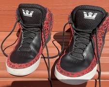Tênis Supra Hightop Masculino Tamanho 8 Leopardo Preto Vermelho SP51011 comprar usado  Enviando para Brazil