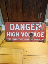 Danger high voltage for sale  Glastonbury