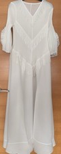 Elegant white fringe for sale  WALTHAM CROSS