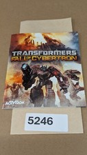 Transformers Fall of Cybertron - PS3 - Apenas manual **SEM JOGO! comprar usado  Enviando para Brazil