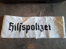 Brassard allemand hilfspolizei d'occasion  Lille-
