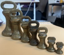 Antique set brass for sale  HULL