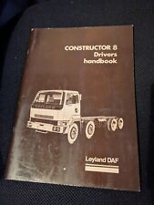 Leyland constructor handbook for sale  COLNE