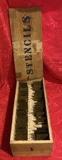 Brass stencil set for sale  LLANWRDA