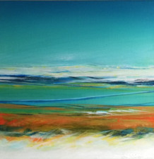 Seascape painting abstract for sale  BRIGHTON
