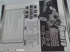 Manual de instruções usado RXB-2/2BL terno peça Himoto #RXB-2/2BL comprar usado  Enviando para Brazil