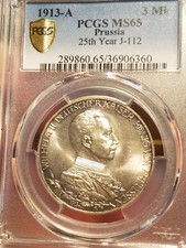 1913 prussia mark for sale  Boerne