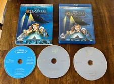Atlantis 2-Movie Collection Blu-ray/DVD Disney Movie Club DMC w/SLIP RARE comprar usado Atlantis 2-Movie Collection Blu-ray/DVD Disney Movie Club DMC w/SLIP RARE comprar usado  Enviando para Brazil