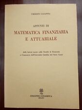 Appunti matematica finanziaria usato  Casteggio