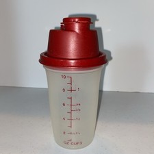 Usado, Liquidificador Tupperware Quick Shake vermelho 10 oz salada shaker comprar usado  Enviando para Brazil