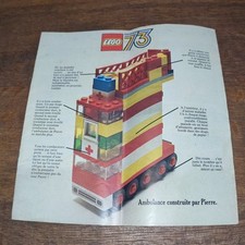 Lego 1973 catalog d'occasion  Expédié en Belgium