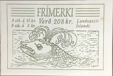 Iceland 1990 heraldic for sale  BISHOP'S STORTFORD