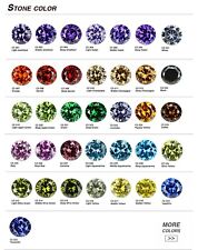 Cubic zirconia round for sale  PORTSMOUTH