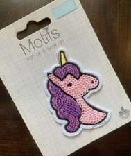 Unicorn motif sequin for sale  DERBY