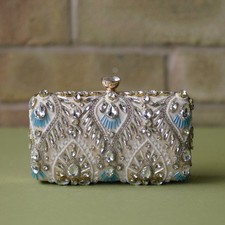 Luxury beaded clutch for sale  LONDON