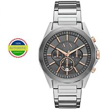Relógio masculino Armani Exchange AX2606 44mm multi cinza preto pulseira de aço inoxidável comprar usado  Enviando para Brazil