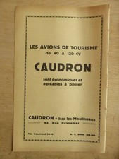 1929 pub caudron d'occasion  Yport